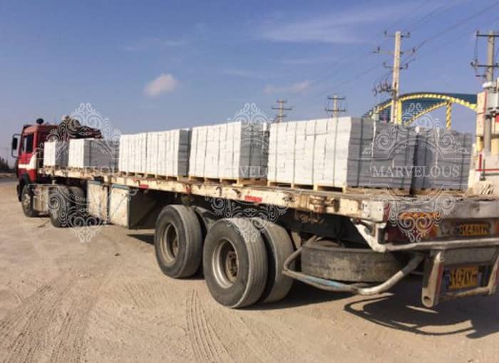 حمل و نقل سنگهای اونیکس صادراتی
